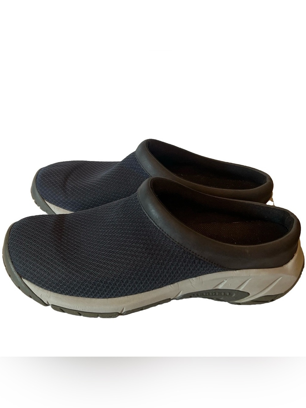 Size 8.5 - Merrell Encore Breeze 4 Women’s Clogs Navy Blue Mesh Mules J001420